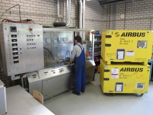 Test bench for aviation equipment