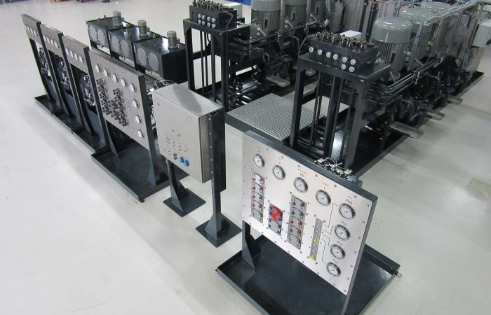 Complete hydraulic system Multipurpose test rig