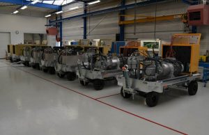 Assembly of Hydraulic Ground Support Units