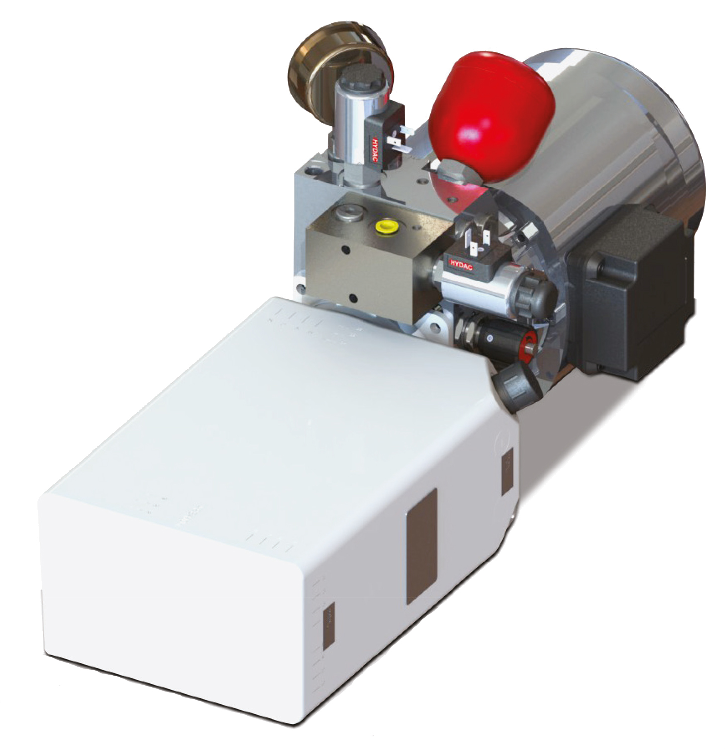 Compact hydraulic power unit